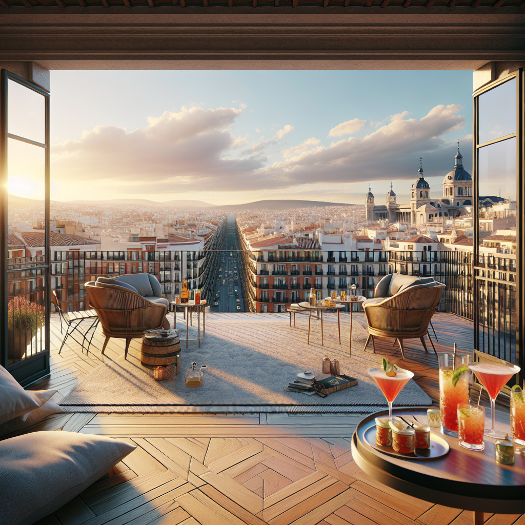 Mejores Terrazas y Rooftops para Citas con Escorts en Madrid
