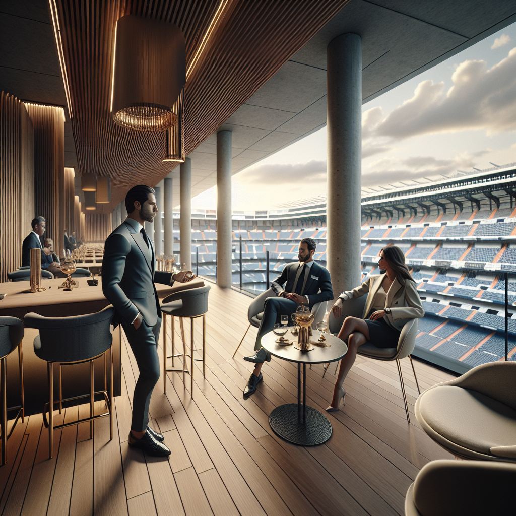 Palcos VIP del Bernabéu: Networking y Lujo para Ejecutivos Exitosos